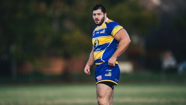 Rams winger Illea Cotric, the brother of Canberra Raider's Nick Cotric, scored on debut on Saturday. 