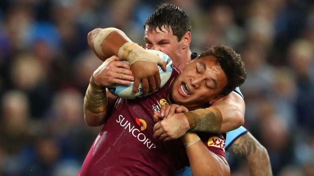 Papalii was a stand out for Queensland in the Maroons win over NSW in State of Origin game one.