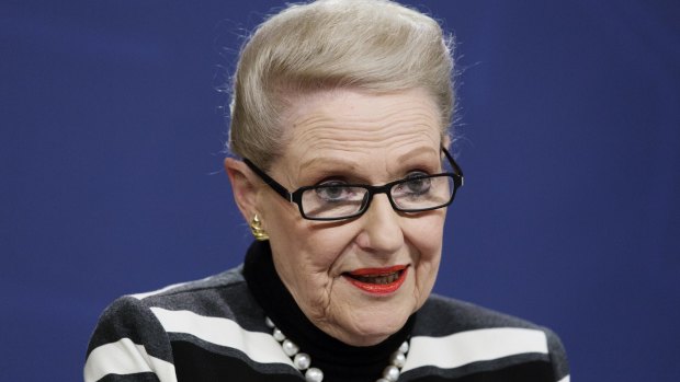 Speaker of the House of Representatives and federal member for Mackellar Bronwyn Bishop.