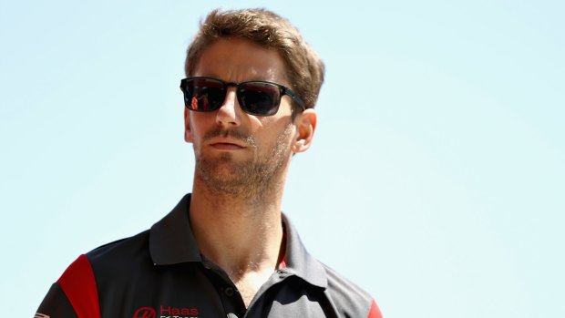 Romain Grosjean is not a fan of the new kerbs.