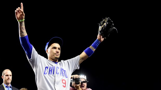On the verge: The Chicago Cubs are one win away from the World Series.