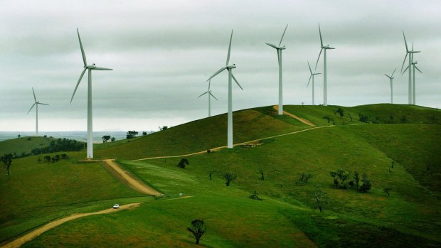 The Australia Institute has found the ACT's renewable energy target helped break a drought in wind farm investment, caused by federal uncertainty. 