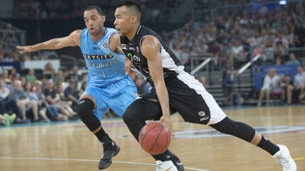Ready to fire: Melbourne United guard Stephen Holt is ready to step up his game for the NBL semi-finals. 