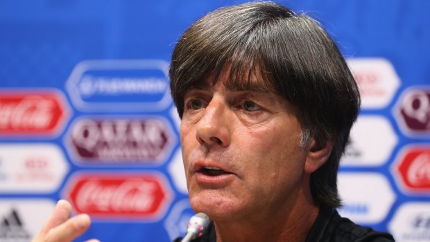 Germany's coach Joachim Low expects fast attacks from Australia.