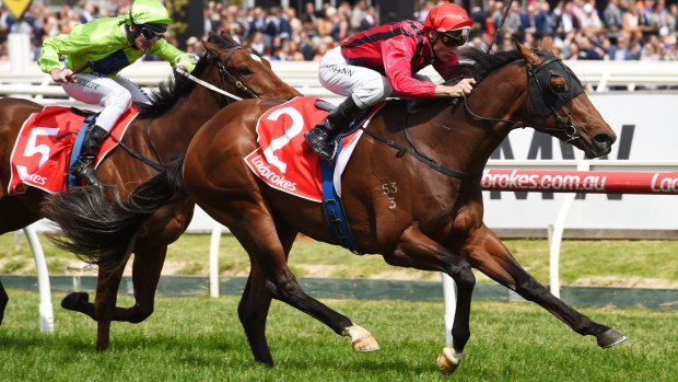 James Cummings' smart three-year-old Good Standing will miss the Victoria Derby for the Emirates Stakes.