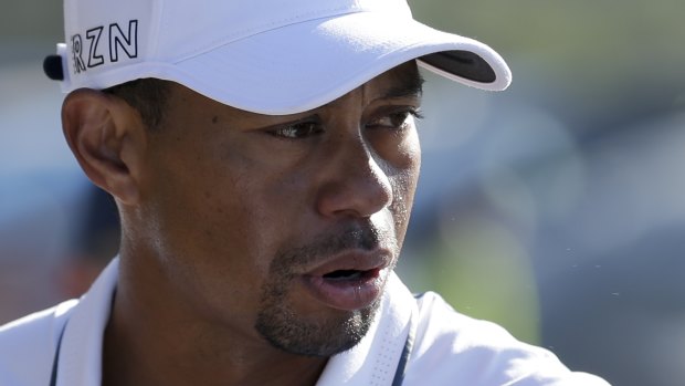 "I'll be back": Tiger Woods hasn't set a date for his return.