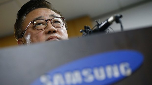 'Of course, none of us will ever forget what happened last year. I know I won't,' says President of Samsung's Mobile Communications Business, DJ Koh.