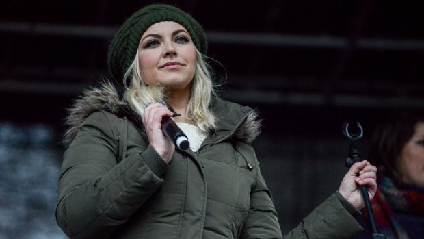 UK singer Charlotte Church has laughed off an invitation to perform at Donald Trump's inauguration. 