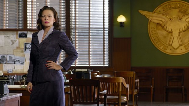 <i>Marvel's Agent Carter</i> stars Hayley Atwell as Agent Peggy Carter. 