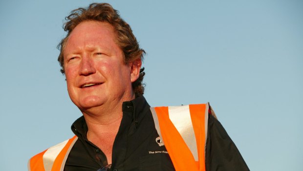 Fortescue's Andrew Forrest has repeatedly attacked BHP Billiton and Rio for continuing to expand into a weak iron ore market.