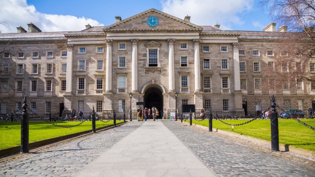 Trinity College, Dublin.