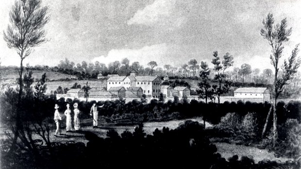 The Female Factory at Parramatta, which opened in 1818.