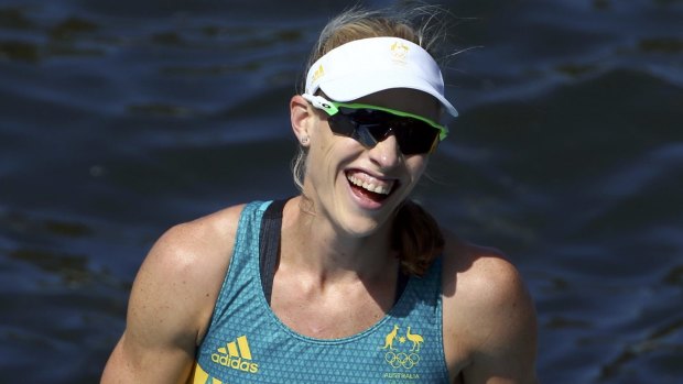 Kim Brennan's gold medal win in the single sculls is the first for Australia in eight years.