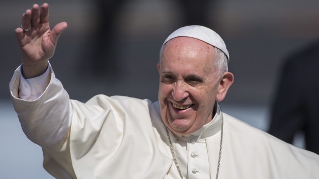 Pope Francis: "He has the authority, he has shown he has the courage, so now is the time to act."