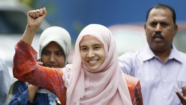 Nurul Izzah, daughter of imprisoned Malaysian opposition leader Anwar Ibrahim, was released on bail on March 17. She has warned that Malaysia is sliding towards becoming a "police state". 