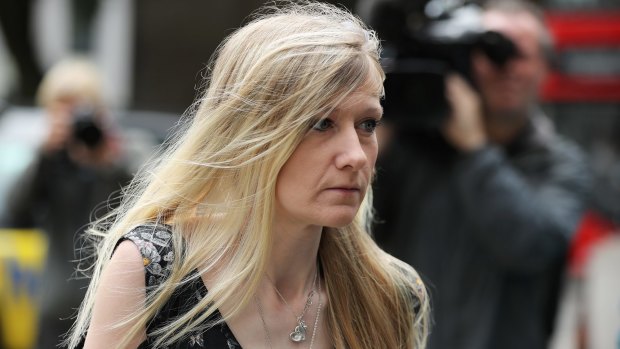 Connie Yates, the mother of Charlie Gard, arrives at the High Court on Wednesday. 