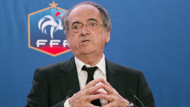 French Football Federation president Noel Le Graet: "I am disappointed, I regret that Michel cannot be at the Euro 2016 draw tomorrow because he deserved it so much."