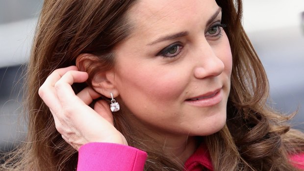 The Duchess of Cambridge has taken her son to swimming lessons.