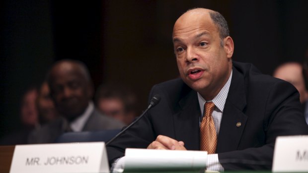 Jeh Johnson, then nominee to be General Counsel at the Department of Defence, during his confirmation hearing in 2009.