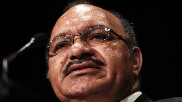 Papua New Guinea Prime Minister Peter O'Neill.