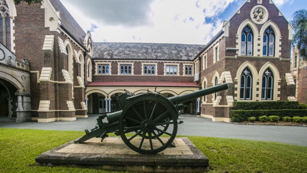 Brisbane Grammar School, where the abuse took place.