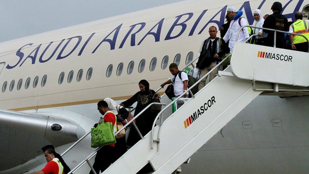 Saudi Arabian Airlines' passenger dress code has provoked outrage on social media.
