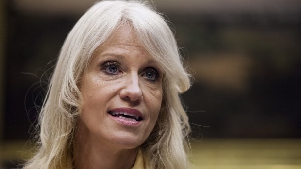 Kellyanne Conway, the president's counsellor, says the goal of the administration has been to bring the movement inside after years in the political wilderness.