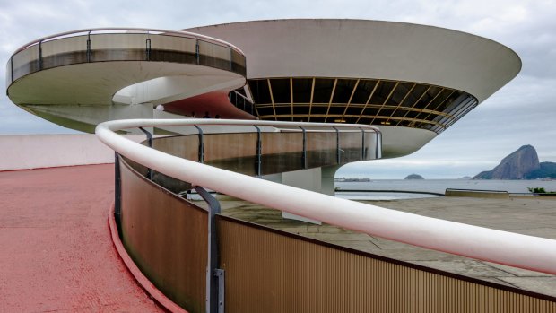 Space-age: The Niteroi Contemporary Art Museum, Rio de Janeiro.