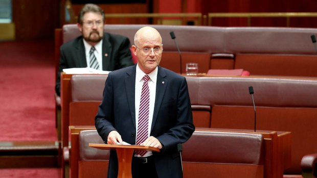 Senator David Leyonhjelm is often described as an "ultra-libertarian".