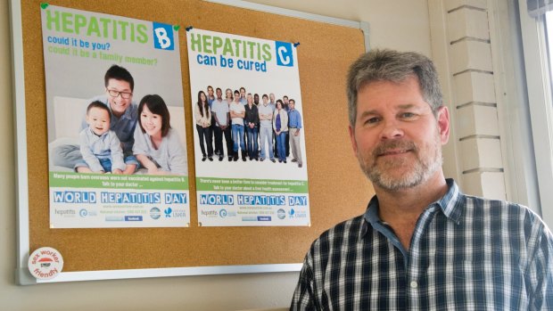 Hepatitis ACT executive officer John Didlick.