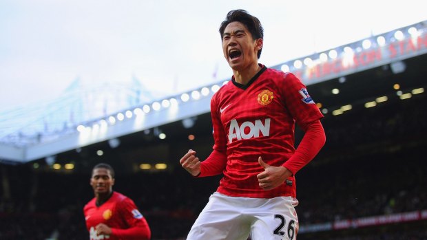 Surplus to requirements: highlights were few and far between for Shinji Kagawa in the Premier League.