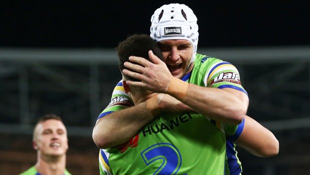 Raiders captain Jarrod Croker says re-signings show Canberra's a "very happy place".