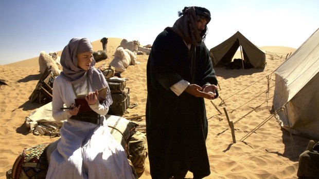 Kidman's Gertrude Bell is determined to blaze her own trail in <i>Queen of the Desert</i>.