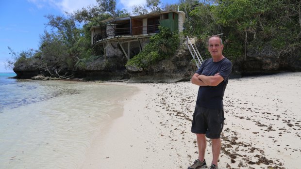 Kevin McCloud chose the South Pacific to launch his new TV show <i>Escape to the Wild</i>.  