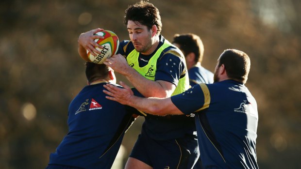 Sam Carter wants to increase his physicality with the Wallabies.