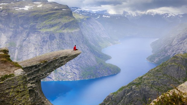 Do something that scares you in 2020. Perhaps hike out to Trolltunga rock in, Norway?