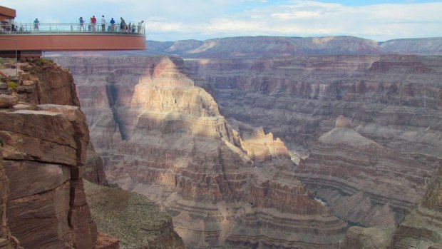 The Skywalk at the Grand Canyon, US.