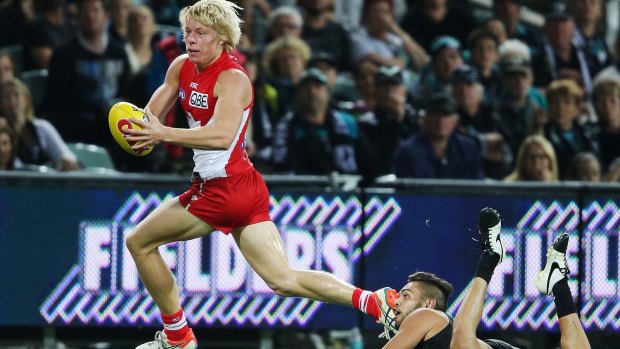 The price is wrong: Isaac Heeney came too cheap according to many.