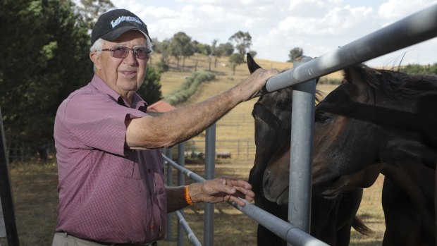 Racehorse breeder Bernie Howlett has bred one of the world's best sprinters on his Hall property.