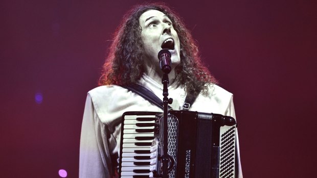 Weird Al Yankovic started playing accordion at age six, which cemented his love of music.