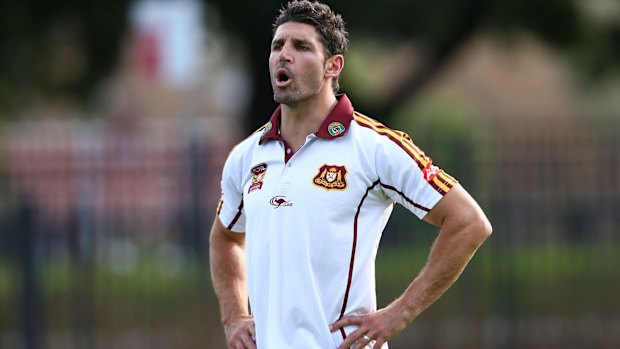 Looking to the future: Panthers assistant coach Trent Barrett has some decisions to make.