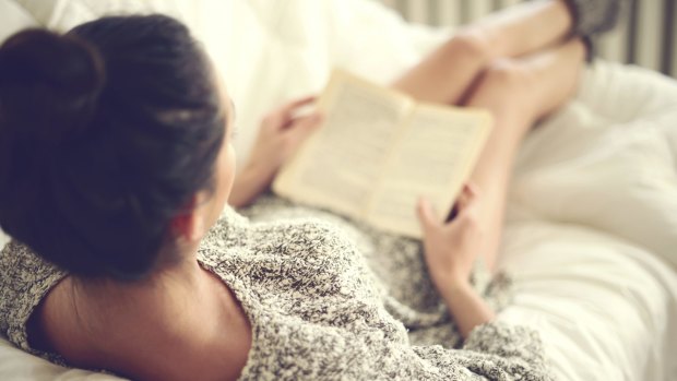 Spend a day reading in bed. Don't feel guilty.