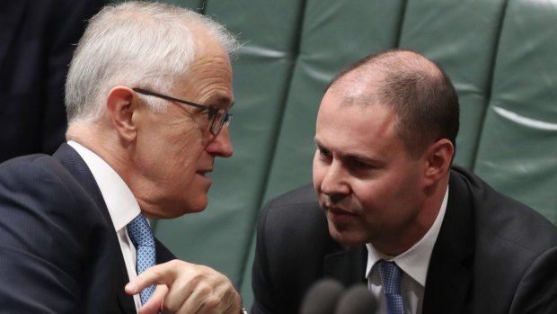 Prime Minister Malcolm Turnbull and Environment and Energy Minister Josh Frydenberg. 