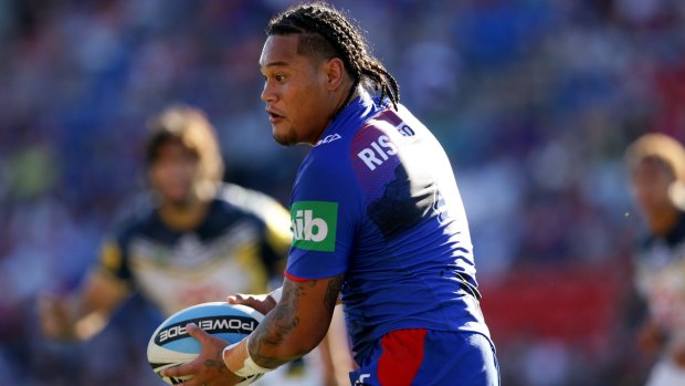 The Canberra Raiders have expressed interest in Newcastle Knights centre Joey Leilua.