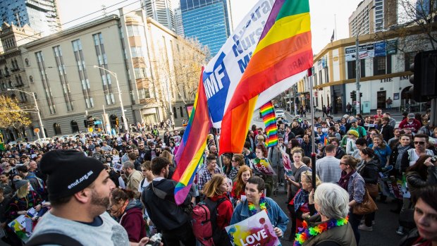 Most opinion polls show overwhelming support for a public vote on same-sex marriage.