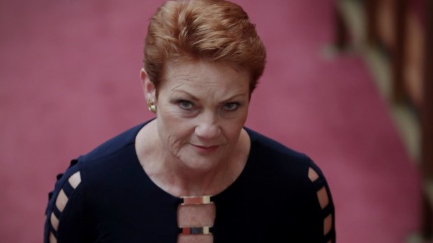 Senator Pauline Hanson. 