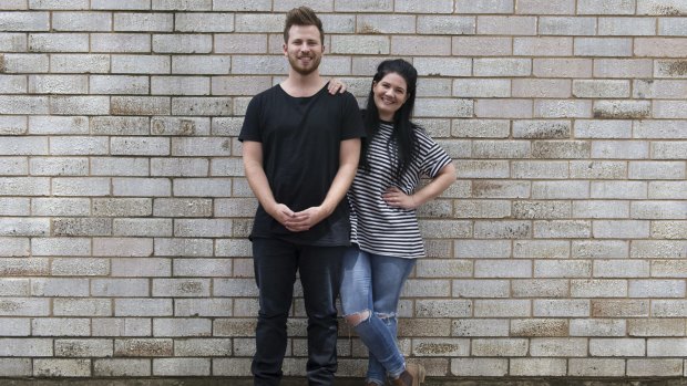 104.7's new breakfast presenters Ryan Jon and Tanya Hennessy start behind the mic in Canberra on Monday.