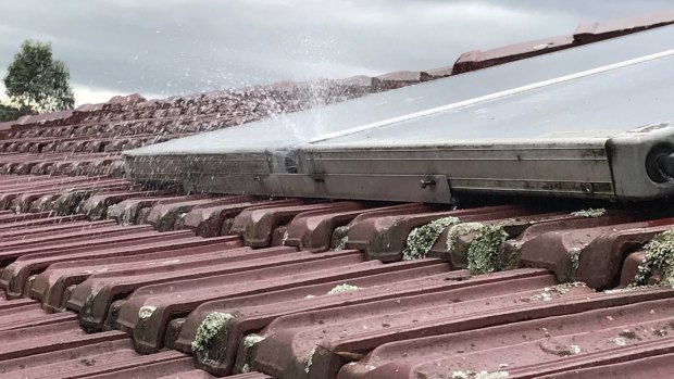 Melbourne's frosty winter blast sees solar hot water panels burst around  the city