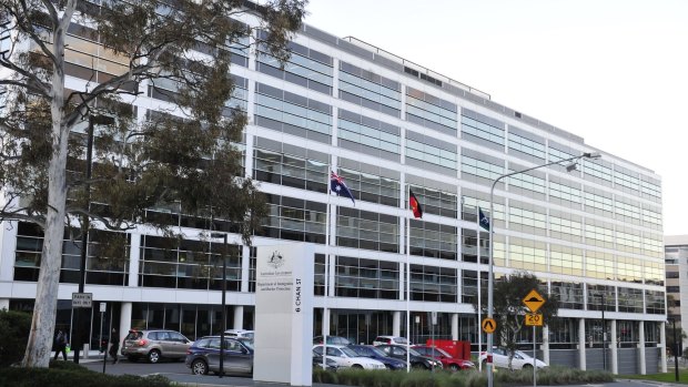 The Department of Immigration and Border Protection will remain in Belconnen.
