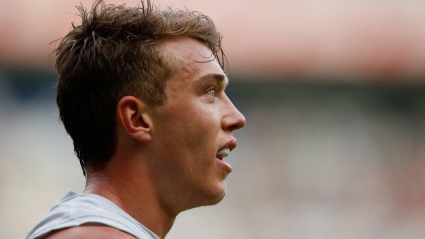 The Blues are weighing up whether Patrick Cripps will play this weekend. 